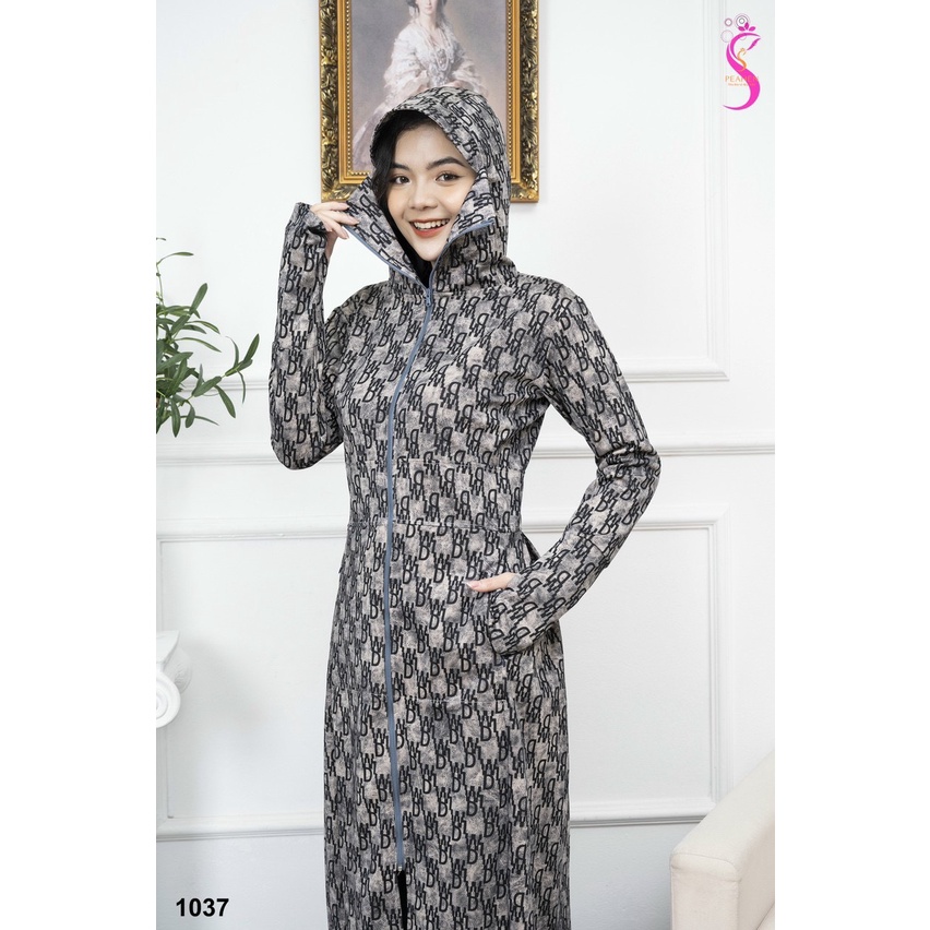 Áo chống nắng dài toàn thân, váy chống nắng vải umi siêu dày dặn chống nắng tốt, Lisa M49