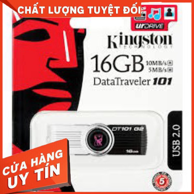 [ SALE 10%] FREESHIP 99K TOÀN QUỐC_USB KINGSTON DT101 G2 16GB GIÁ TỐT - GIÁ TÔT NHẤT MIỀN NAM