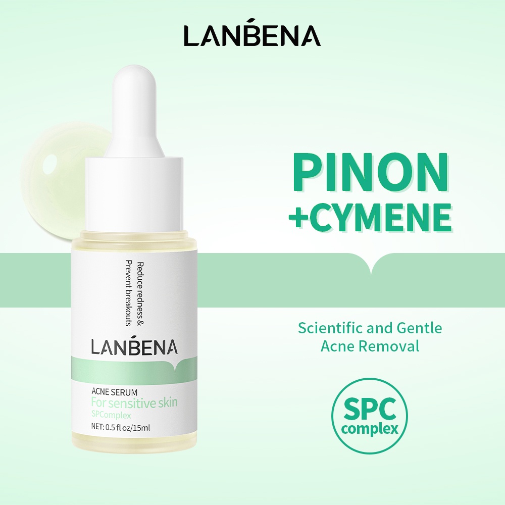 Serum LANBENA giảm mụn trứng cá/ kiểm soát dầu 315 dành cho da mụn (15ml)