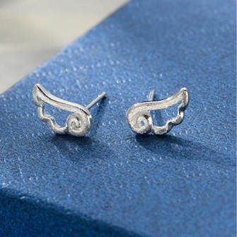 Khuyên tai SAKURA CÁNH THIÊN THẦN phụ kiện thời trang xinh xắn bông tai nam nữ Hàn Quốc