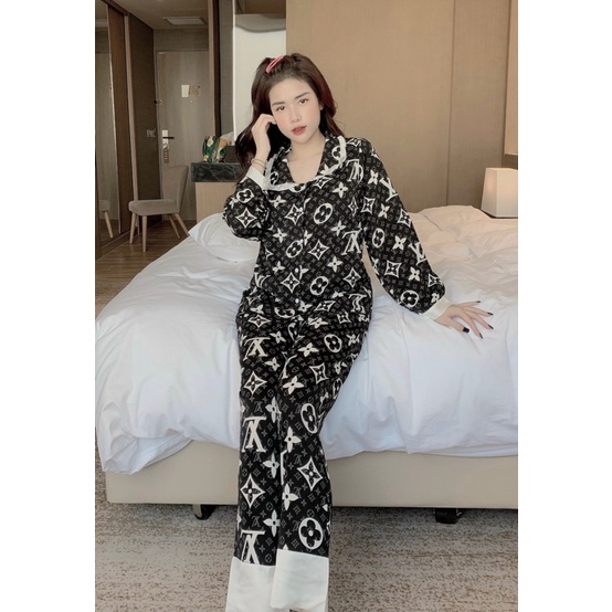|Đồ ngủ pijama tay dài| SALES - Đồ pyama/Đồ bộ giá rẻ/ pijama freesize <60kg | BigBuy360 - bigbuy360.vn