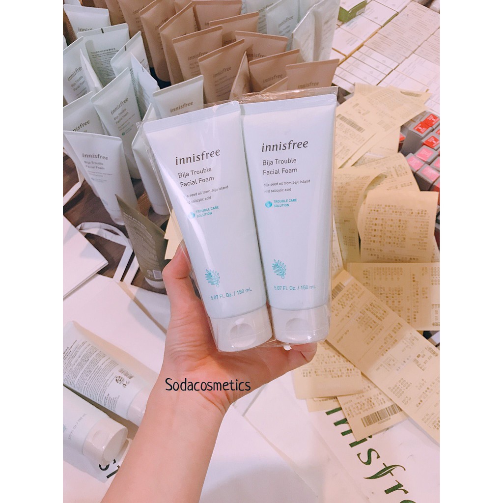 Sữa Rửa Mặt Innisfree Jeju Bija Trouble Facial Foam | BigBuy360 - bigbuy360.vn