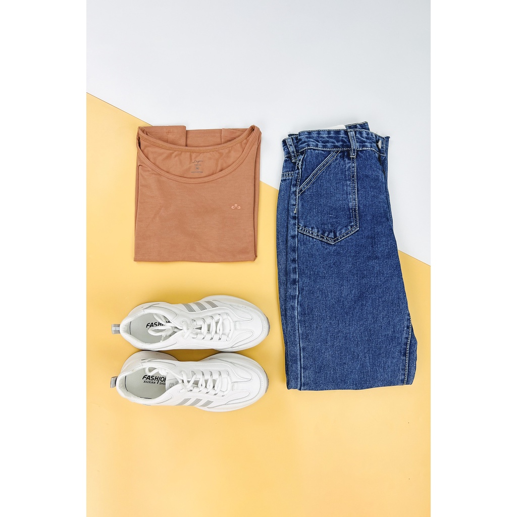 Áo Thun Cộc Tay Luperi LUAT93 Chất Liệu Visco Mềm Mại Thoáng Mát