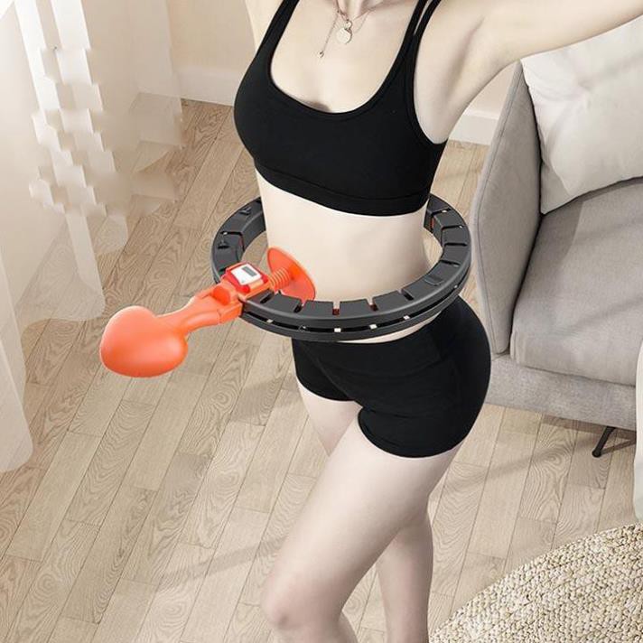 [LOẠI 1] VÒNG LẮC EO TẬP BỤNG HULA CÓ ĐỒNG HỒ ĐẾM THÔNG MINH