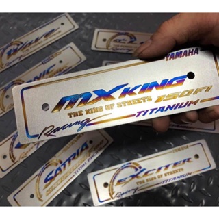 💥💥Bảng tên Titan Winner, Mxking, Exciter Tặng kèm ốc titan thái