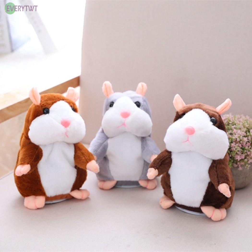 1 đồ chơi nhồi bông Hình Chuột Hamster Dễ Thương