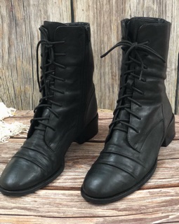 Bốt chien binh combat boots da thật size 39