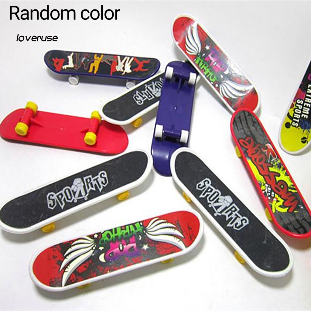 Ván Trượt Ngón Tay Mini Bằng Nhựa Cho Bé