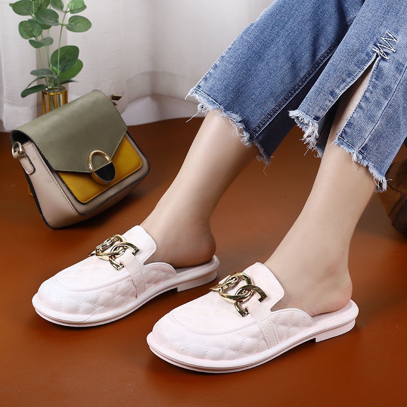 Dép Bít Mũi Đế Dày Mềm Mại Chống Trượt Thời Trang Mùa Hè 2022