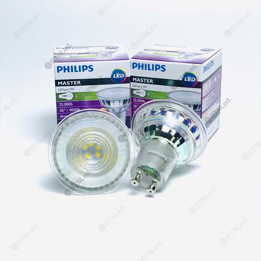 Bóng đèn PHILIPS Master LEDspot GU10 36D Dim - [HÀNG CHÍNH HÃNG] - Mang đến không gian ánh sáng đẳng cấp