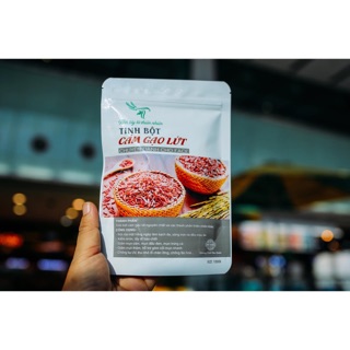 Tinh Bột Cám Gạo Lứt Trắng Da