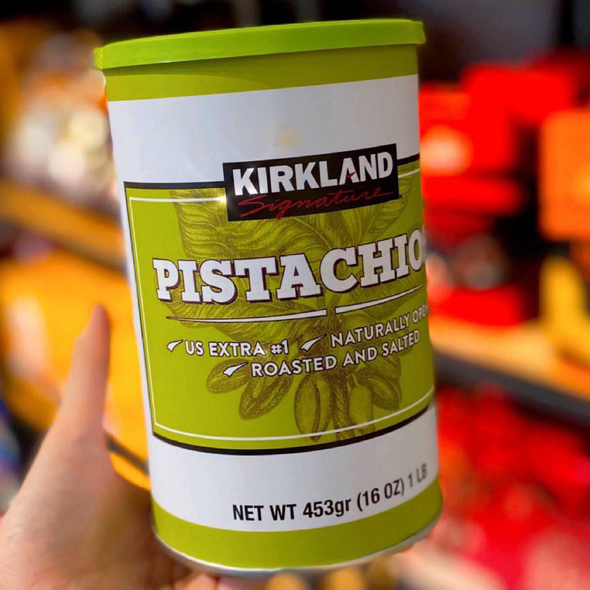 Hạt dẻ cười Kirkland Pistachios - USA - 453g