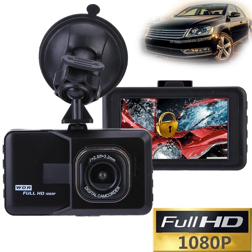 Camera hành trình xe hơi Full HD 1080P 3 " kèm cảm biến chuyển động | BigBuy360 - bigbuy360.vn