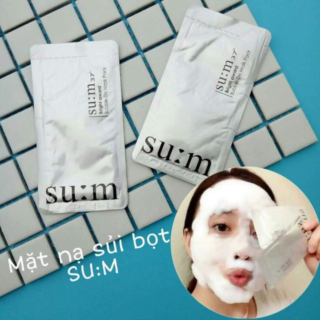 Set 10 mặt nạ thải độc su:m