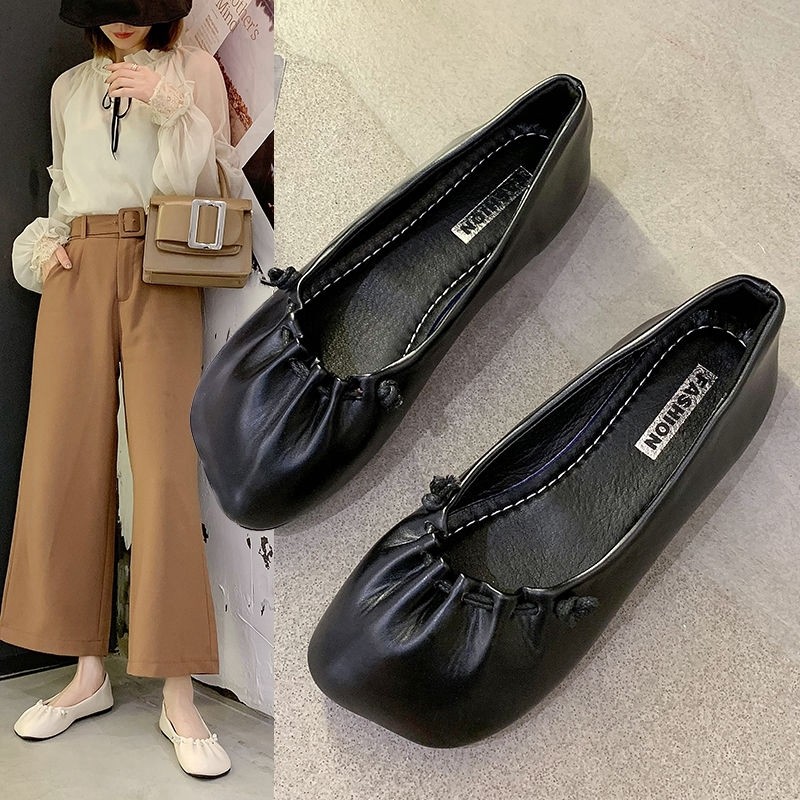 Giày Búp Bê Đế Mềm Mũi Vuông Thời Trang Xuân Hè 2021 Cho Nữ | BigBuy360 - bigbuy360.vn