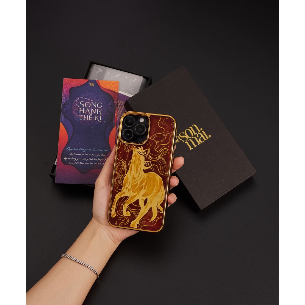 Ốp điện thoại cho iPhone 13 Pro / 13 Pro Max mẫu Tuấn Mã Truy Phong thương hiệu La Sonmai