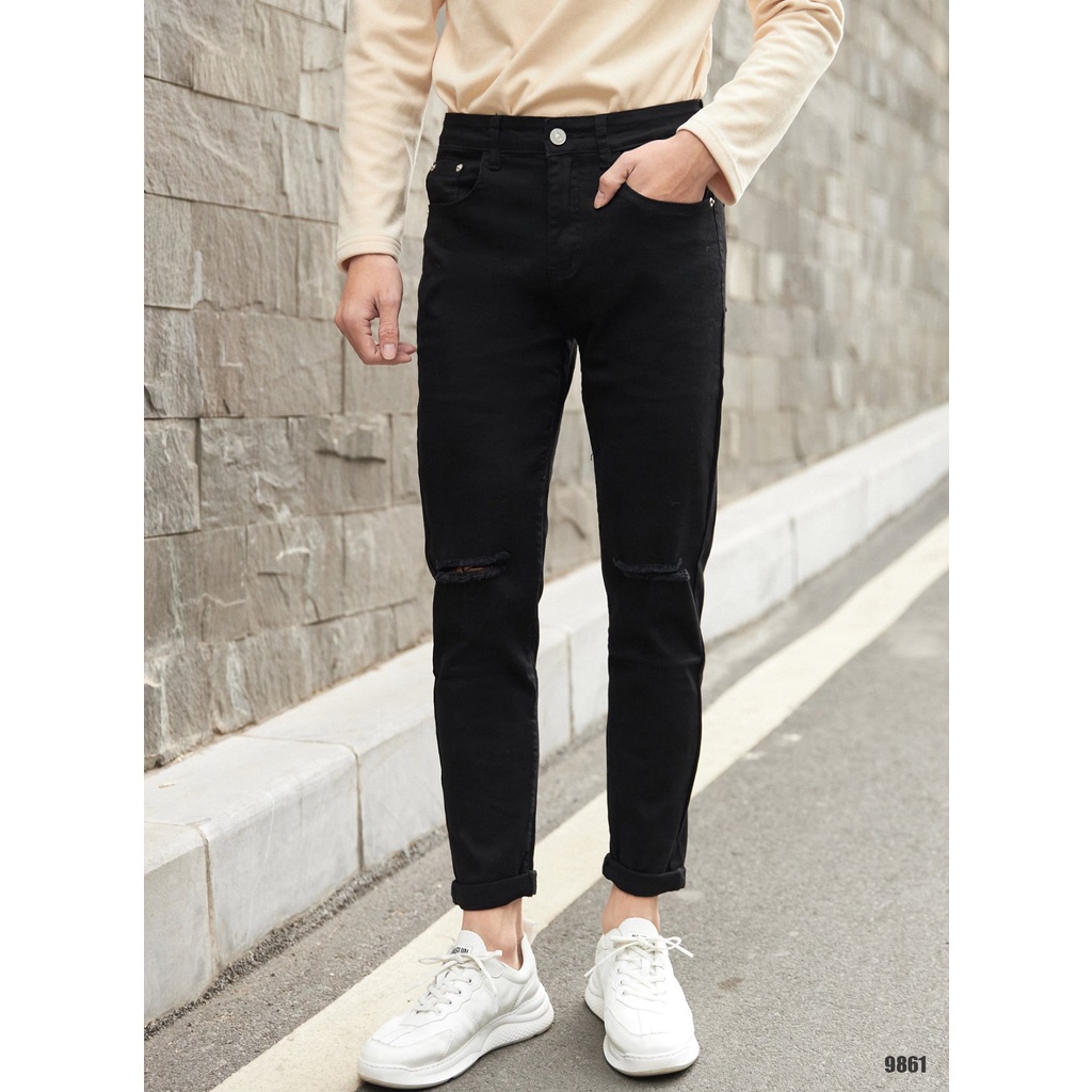 - Quần Jean Nam Cao Cấp , Chất Bò Dày Dặn Chuẩn Dáng Skinny Xuất Khẩu 986111 - HÀNG MỚI VỀ