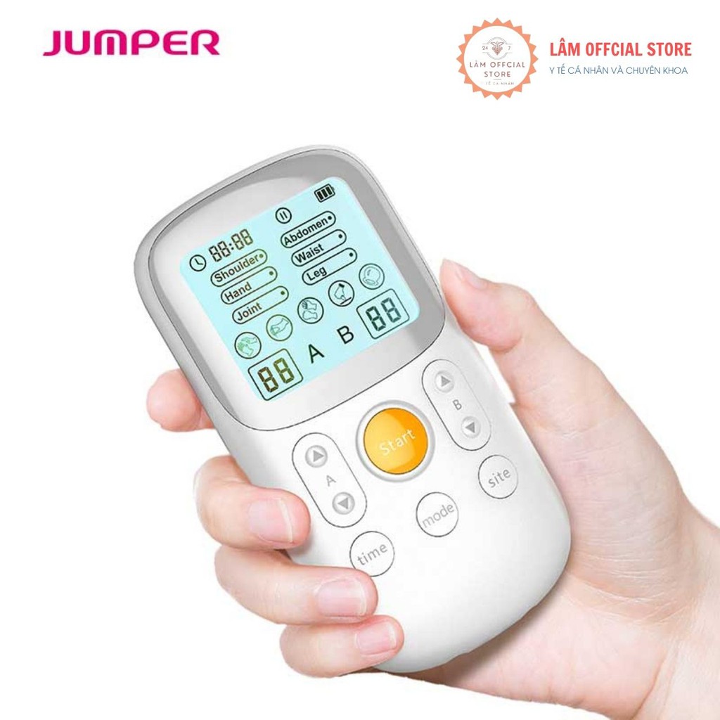 Máy massage, máy massage vật lý trị liệu phương pháp TENS JUMPER JPD-ES200 bảo hành 2 năm công nghê ĐỨC