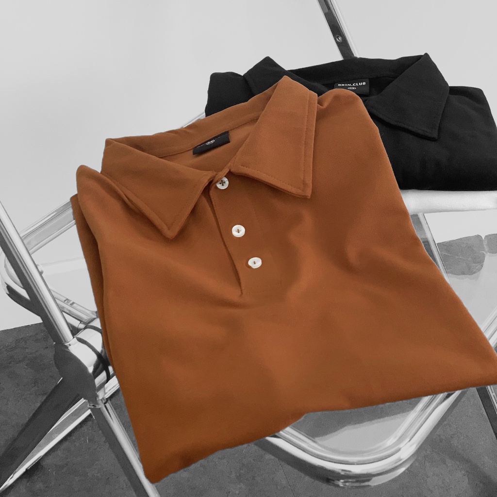 Áo Polo trơn ODIN, Basic Tee phông trơn nam nữ tay lỡ oversize form rộng, ODIN CLOTHING