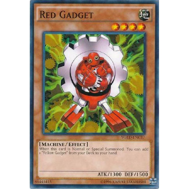Bài Yugioh - Combo Stronghold The Moving Fortress + Green Gadget + Red Gadget + Yellow Gadget
