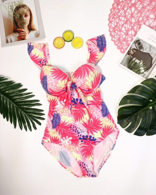 Đồ bơi bikini nữ thời trang dạng một mảnh nhiều hoạ tiết