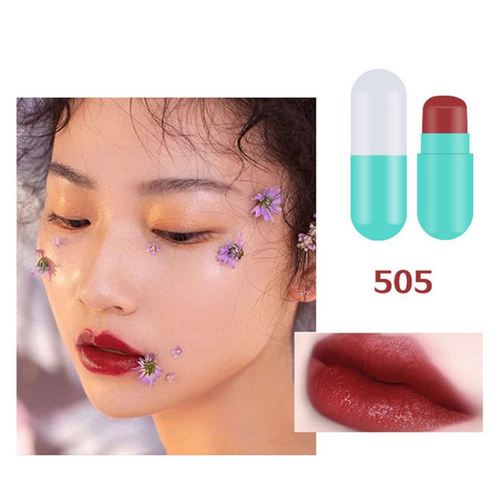 Son lì MISS GUDU thiết kế hình viên thuốc không thấm nước và bền màu hiệu quả dành cho nữ | BigBuy360 - bigbuy360.vn