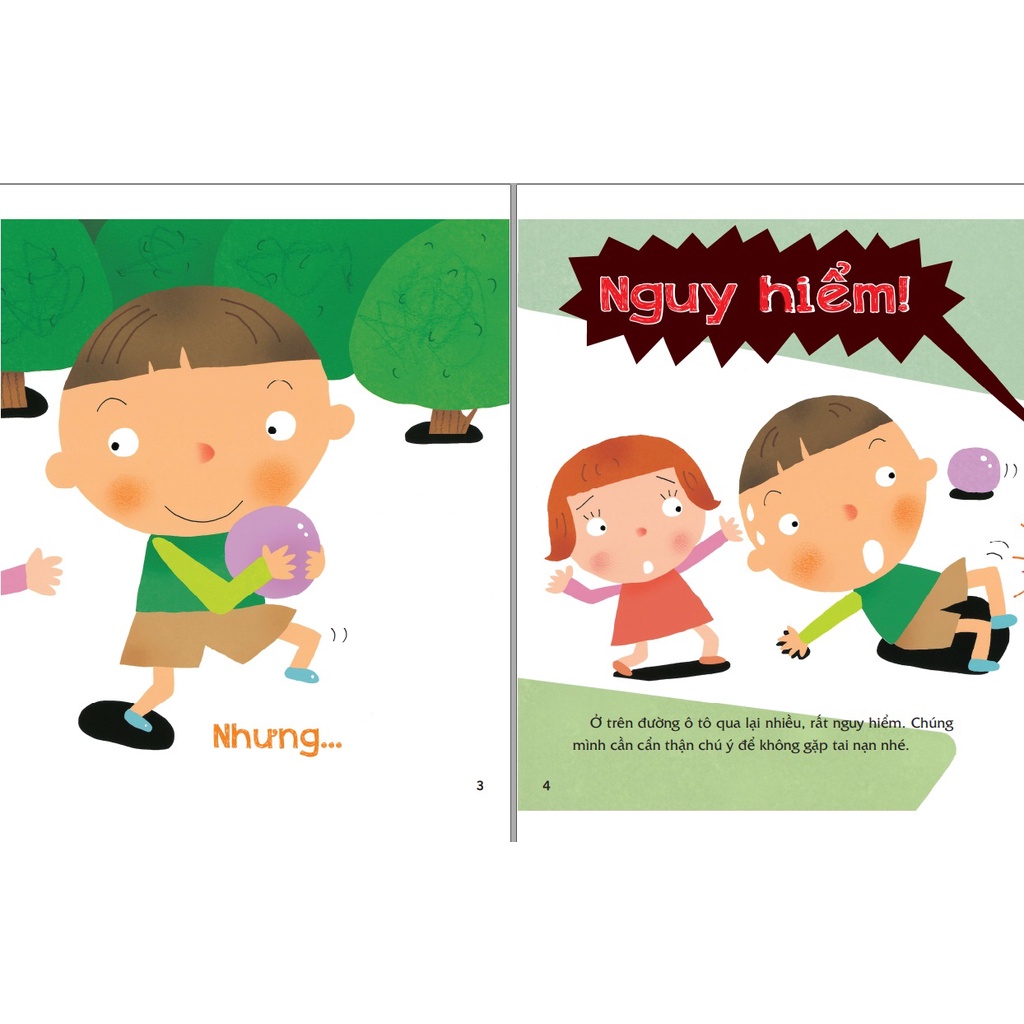 Sách - Dạy Trẻ An Toàn Vượt Ngàn Nguy Hiểm - Trọn bộ 5 tập