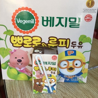 Sữ đậu lành Vegemil pororo socola