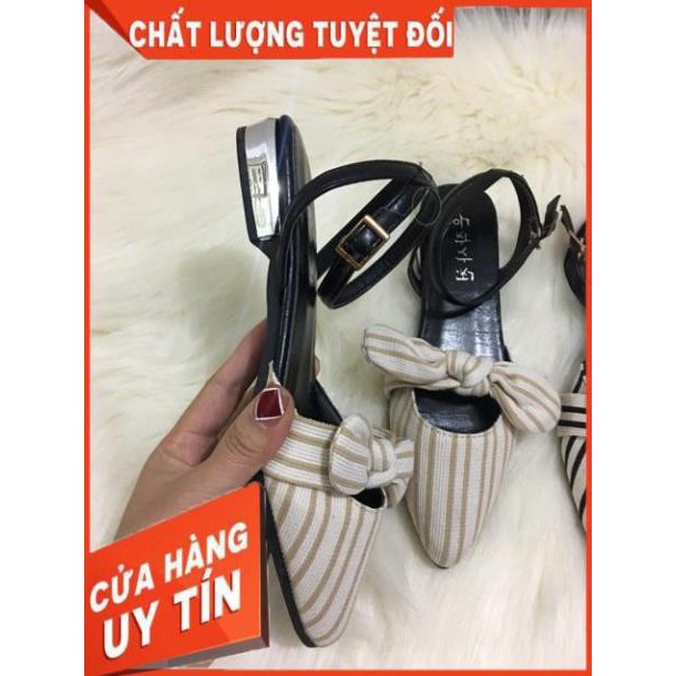 [Thanh lí xả kho] Sục Quai Hậu Mũi Thắt Nơ - Ảnh Chụp Thật 100%