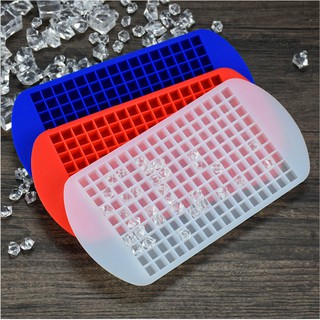 Khuôn silicone làm đá/sô cô la/đá viên hình vuông ba chiều 160 ô