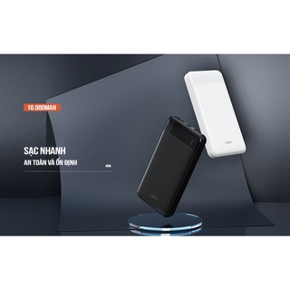 Sạc dự phòng remax rpp-147 10000mah - chính hãng