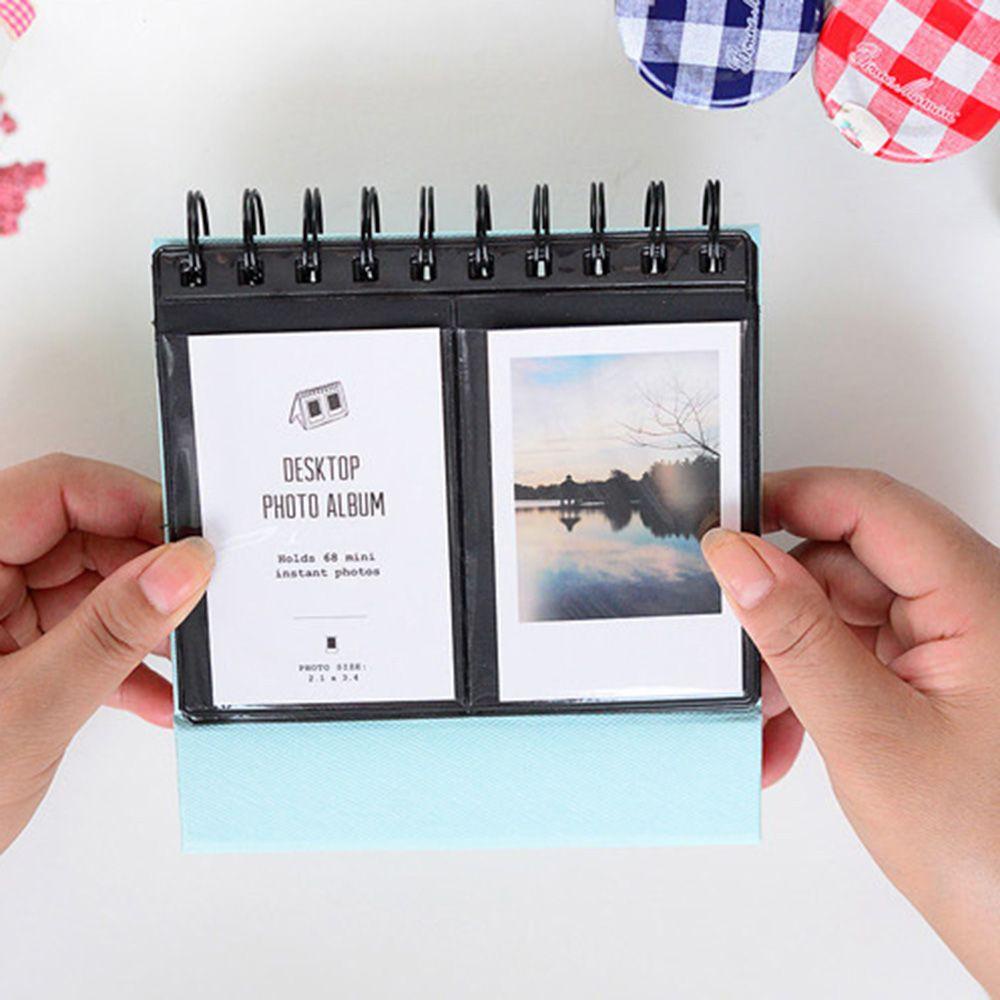 RAINBOW Album Ảnh 68 Ngăn DIY Phong Cách Nhiều Màu Sắc
