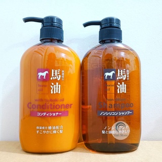 Dầu gội - xả mỡ ngựa 600ml nhật bản