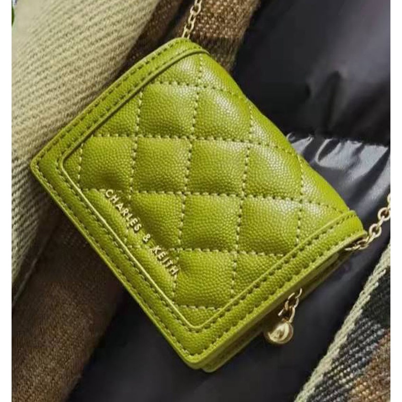 Ví Đựng Thẻ Đeo Chéo Đính Đá Phối Dây Xích Thời Trang Cho Nữ 50701179