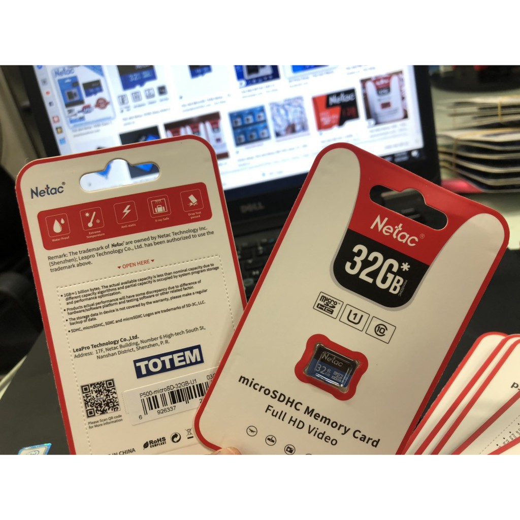 Nơi♣Thẻ nhớ Micro SDHC NETAC 32GB/ 64GB - Bảo Hành Chính Hãng TOTEM/VINAGO 5 Năm- Cam Kết Đúng | BigBuy360 - bigbuy360.vn