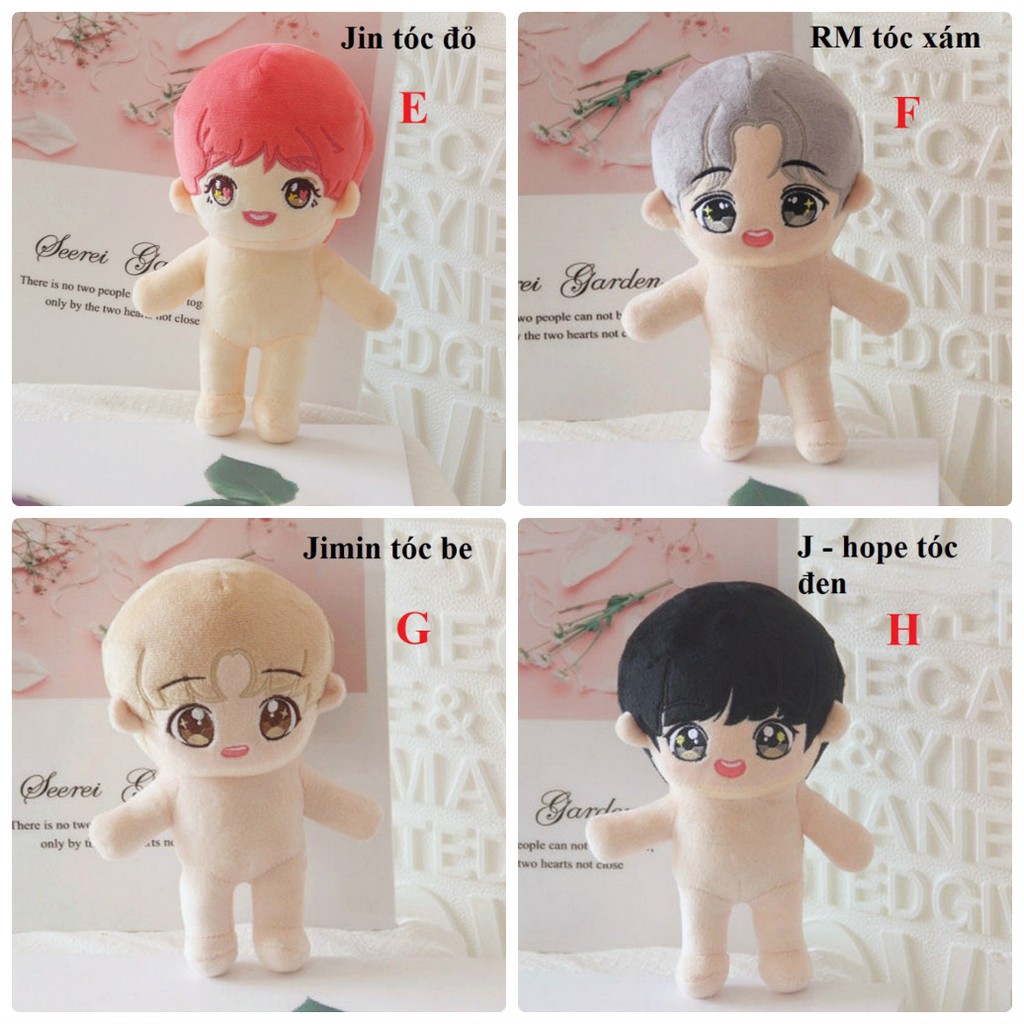 Doll búp bê Jimin - Jhope -RM - Jin