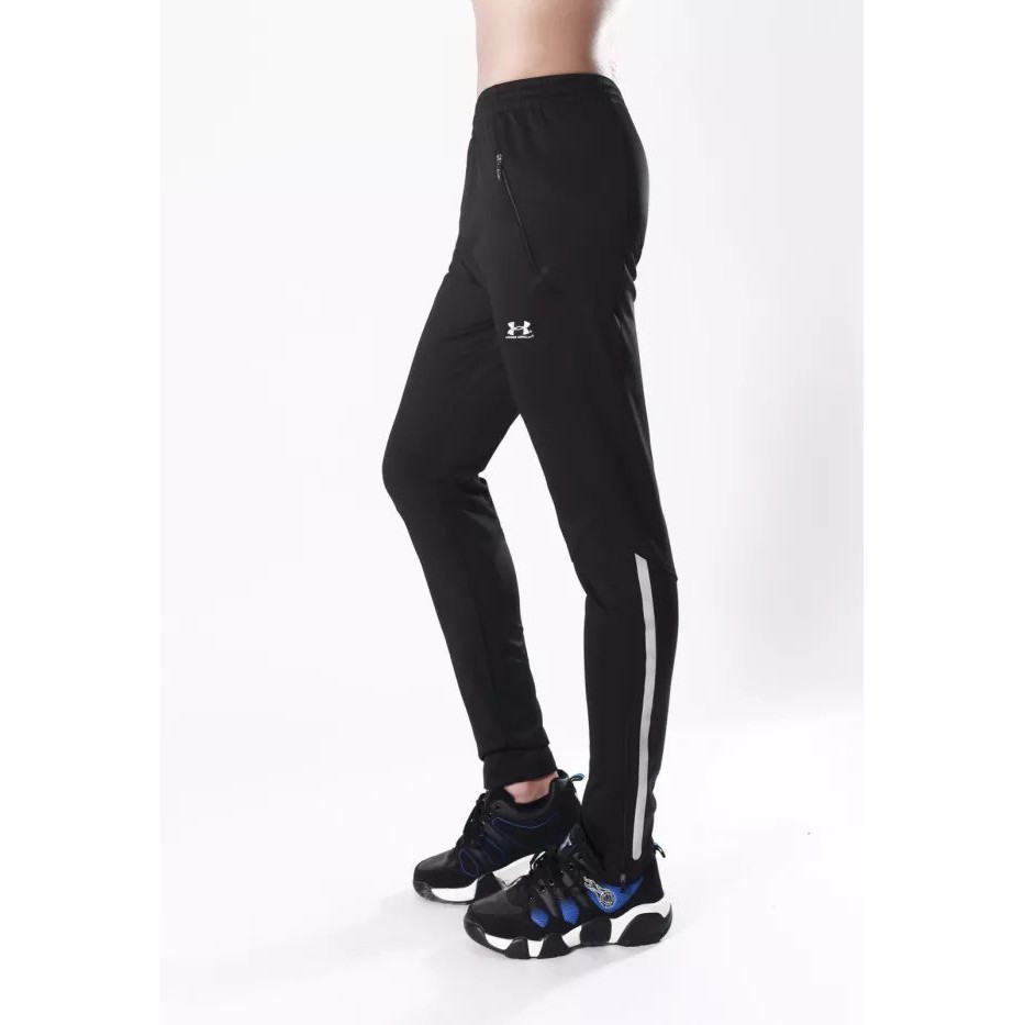 Under armour Quần thể thao nam running training có túi có khóa kéo, quần chạy bộ thoáng khí, nhanh khô