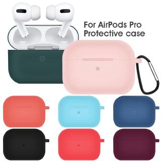 Vỏ silicone màu kẹo ngọt bảo vệ hộp đựng tai nghe Airpods Pro chống sốc