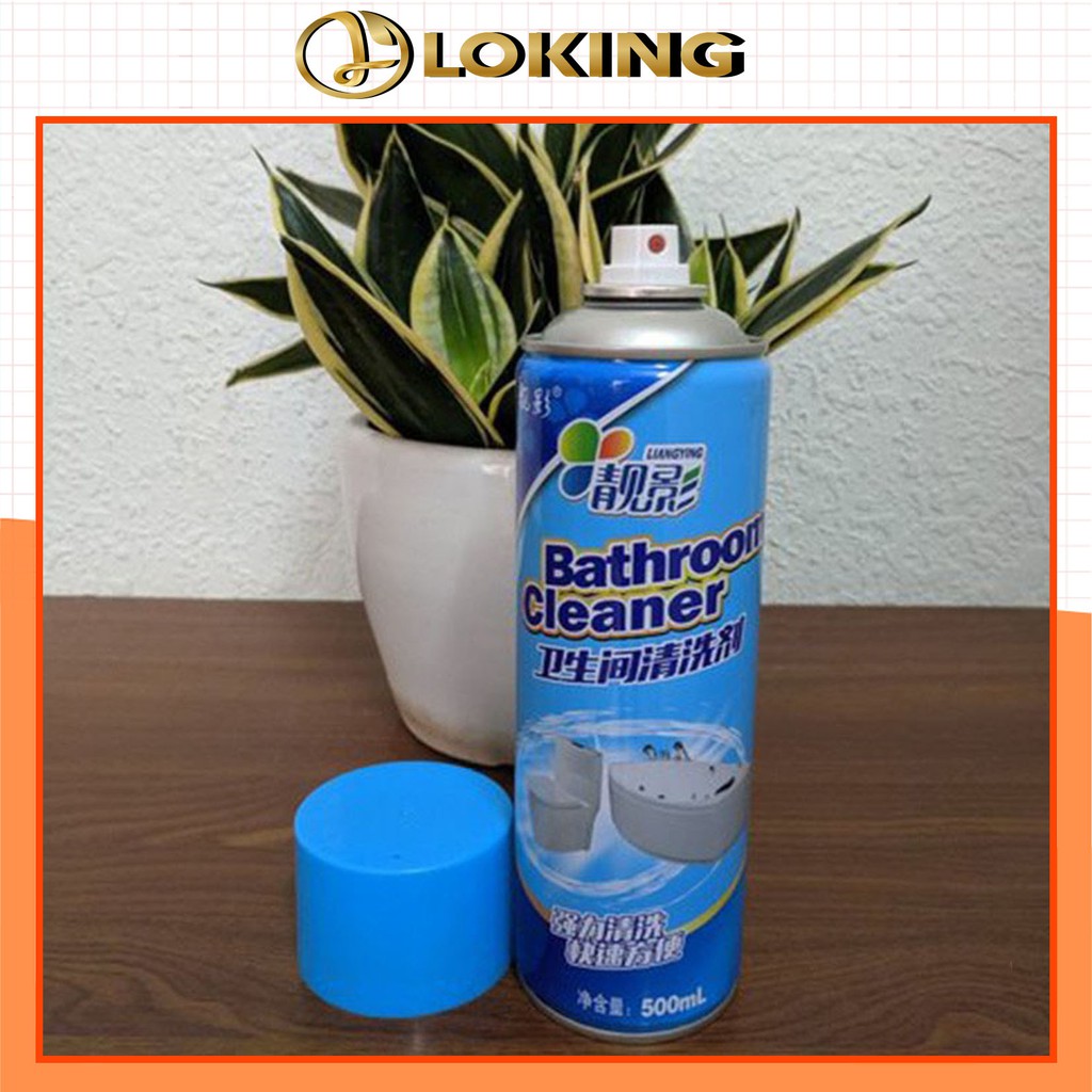 Chai xịt vệ sinh, phòng tắm bọt tuyết Bathroom Cleaner -  LOKING