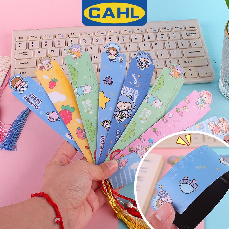 Thước Thẳng 13cm Họa Tiết Thú Cưng Hoạt Hình Dễ Thương Dùng Để Đánh Dấu Trang Trí