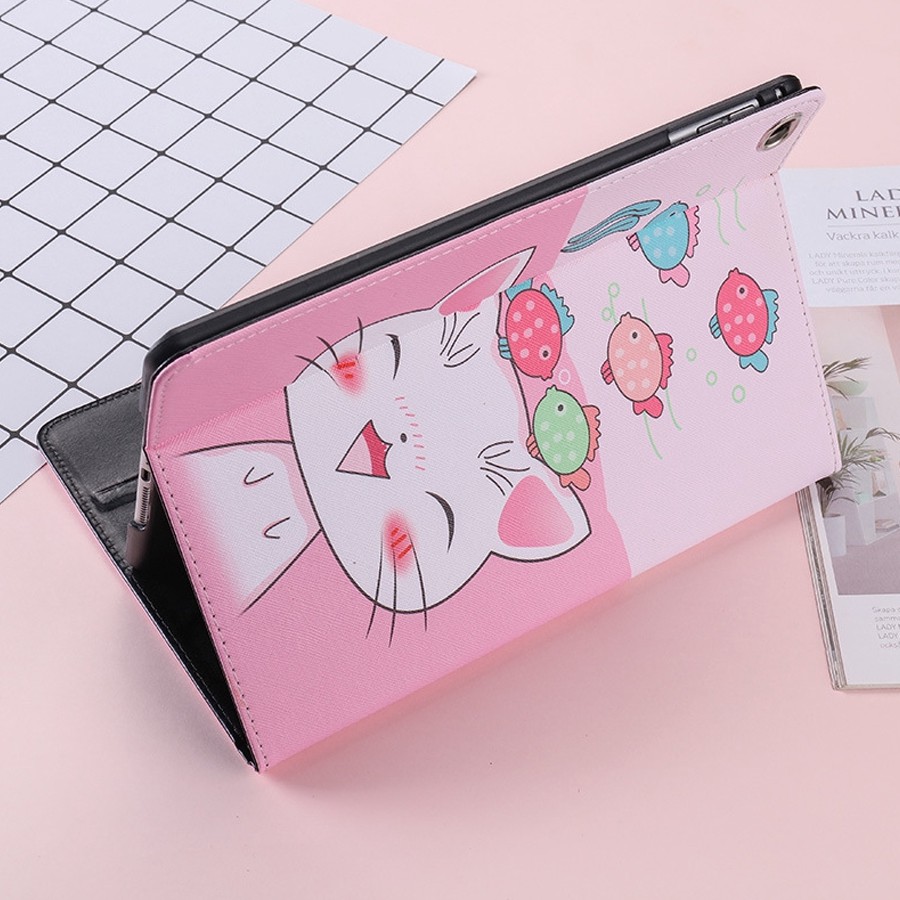 [Viền Silicone] Bao Da iPad Hoạt Hình Cute (P7)