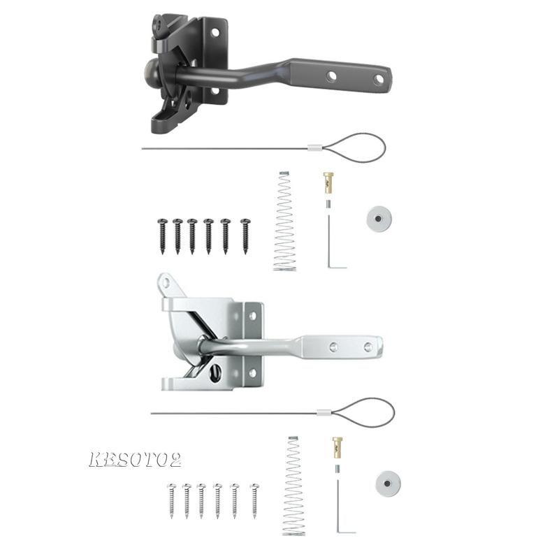 [Kesoto2] Bộ Khóa Hàng Rào Tự Khóa Cho Sân Vườn