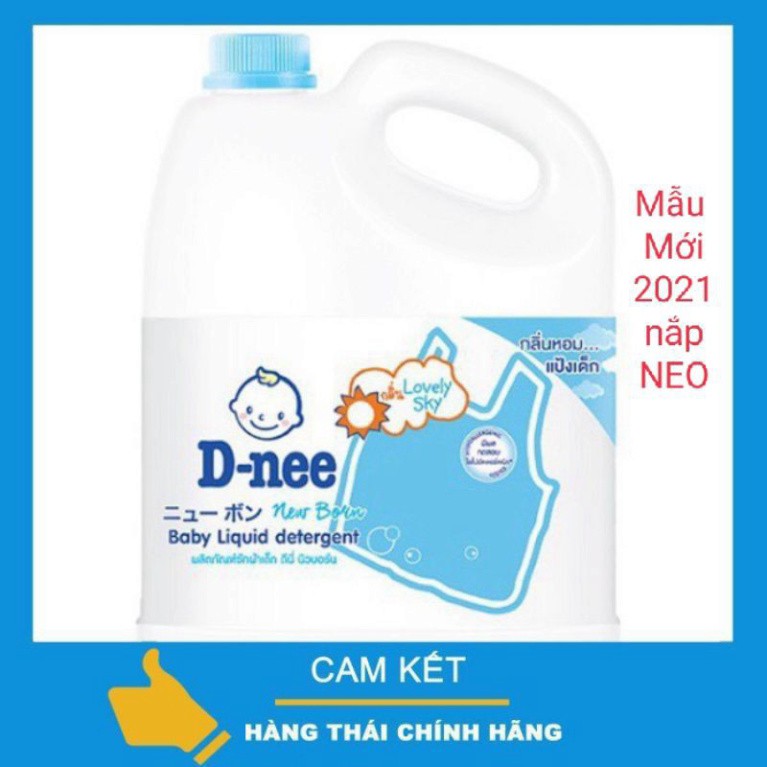 [ HÀ NỘI ] Nước Giặt Dnee Thái Lan Mẫu Mới Nắp Neo Chính Hãng Thái Lan