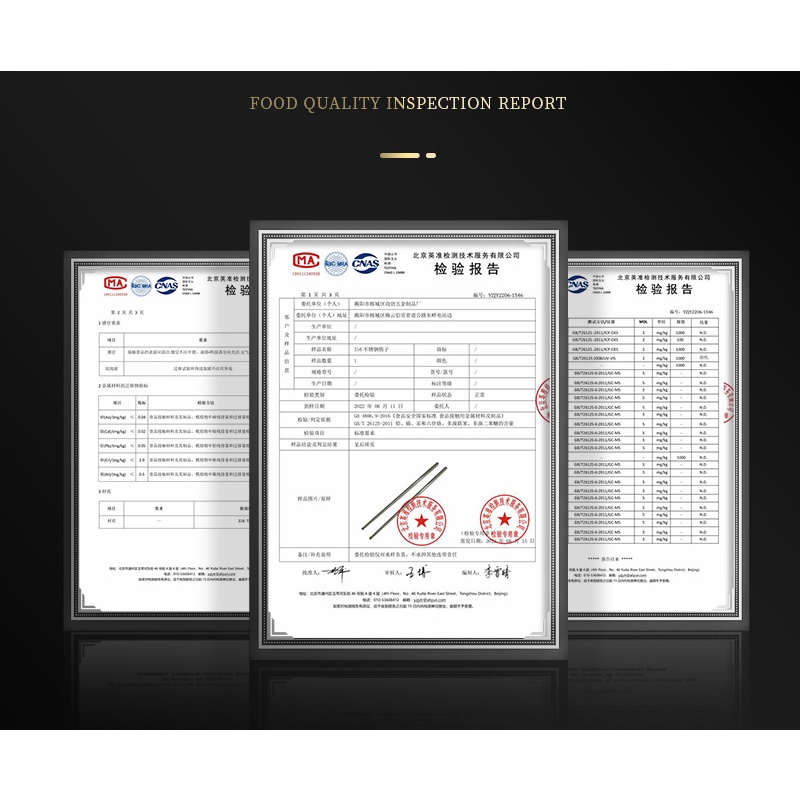 Đũa Ăn Bằng Thép Không Gỉ 316 Thiết Kế Chống Trượt Cao Cấp