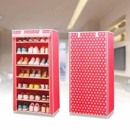 Tủ giầy 7 tầng có hoa văn