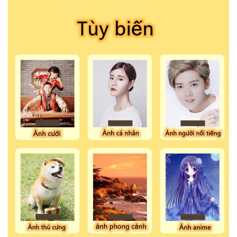 Tranh số hóa sơn dầu chuẩn màu in theo yêu cầu cá nhân