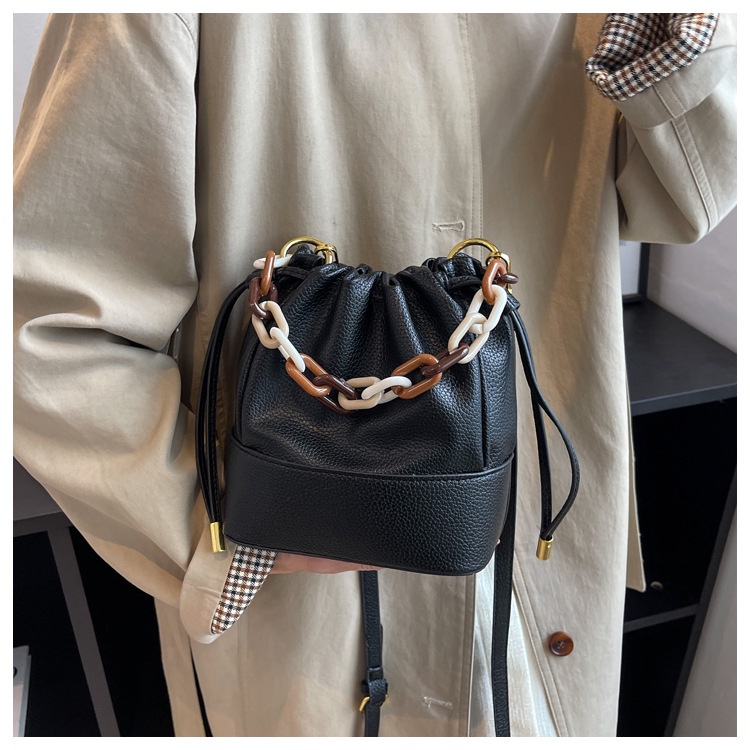 Túi Đeo JASMIN NOIR Chéo Vai Bằng Da PU Hình Đám Mây Thời Trang Dành Cho Nữ