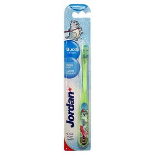 COMBO 6 Bàn Chải Đánh Răng Trẻ Em Jordan Buddy Cho Bé 1 - 4 Tuổi
