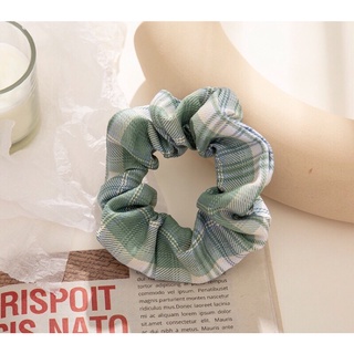 Cột tóc vải Scrunchies phong cách Hàn Quốc