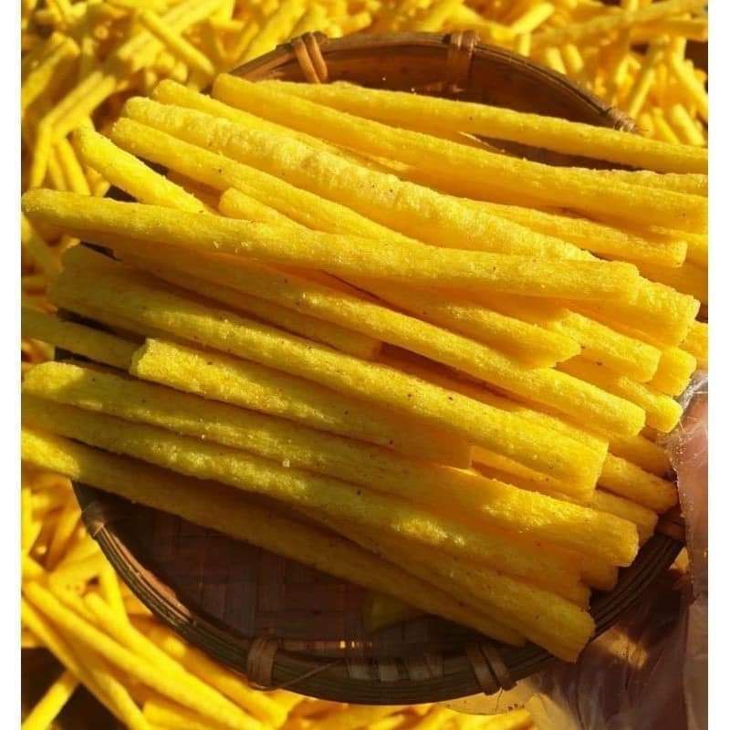 Bánh snack khoai tây sấy bơ đà lạt gói 250gr/500gr